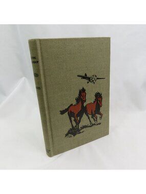 Flying Roundup 1957 1st Edition Genevieve Eames HB Horse Flying Story Book